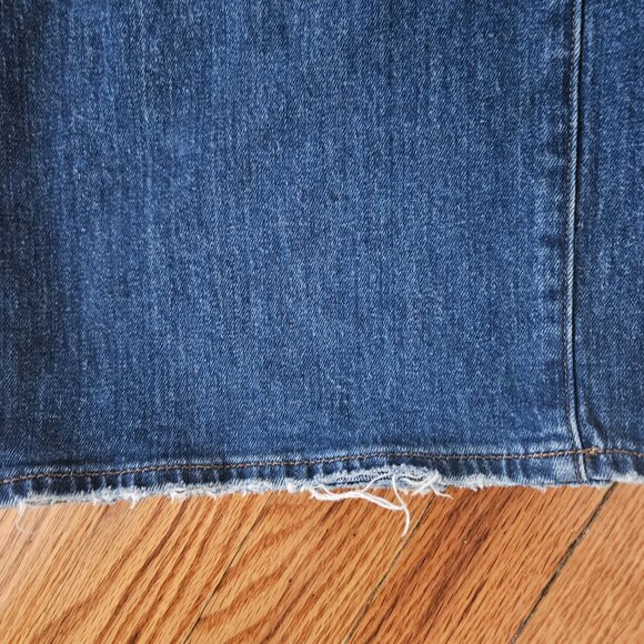 Madewell Wide-Leg Crop Jeans in Finney Wash Size 27 - Picture 9 of 15